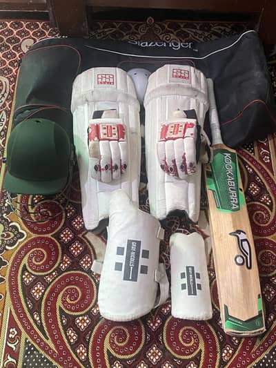 Cricket hard ball full kit used