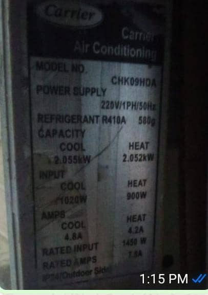window ac 0.75 3