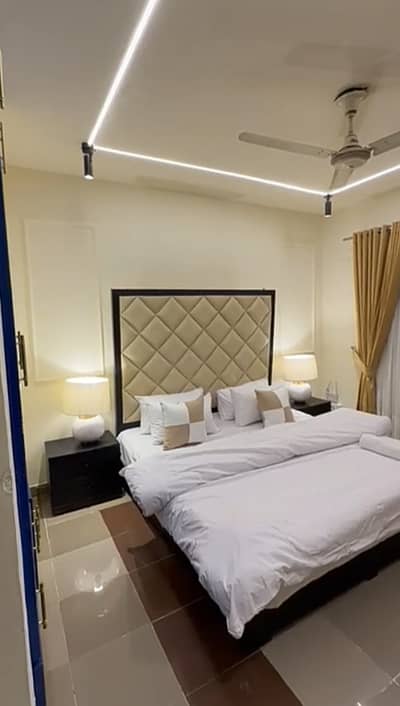 We Are Offering 1 Bedroom LUXRY Fully Furnished Apartments Available For Daily Monthly Booking In The Prime And Peaceful Area Of F-11, Islamabad.