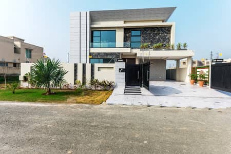 D H A Lahore 1 Kanal Brand New Mazher Munir Design House Full Basement With 100% Original Pics Available For Rent