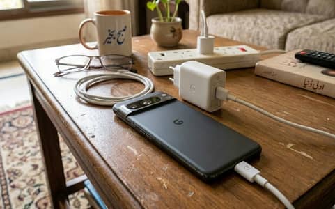 Google Pixel 8 Pro - ITB with Original Charger Google and Case
