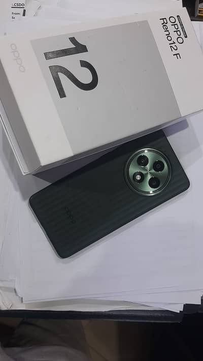 OPPO Reno12 F 8GB256GB Complete Box