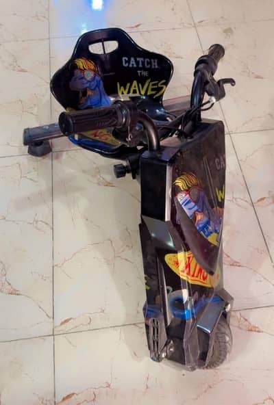 Electric drifting scooter