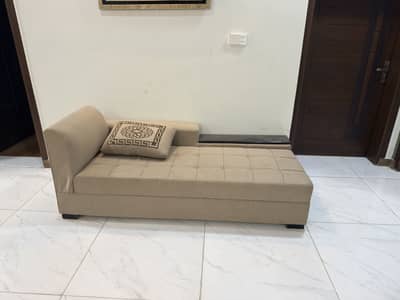 L shaped sofa set with divan with table