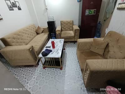 Premium 5 Seater Sofa Set. With Diamond Foam