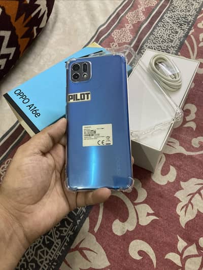 OPPO A16e 4/64 Duel sim pta Good condition with box
