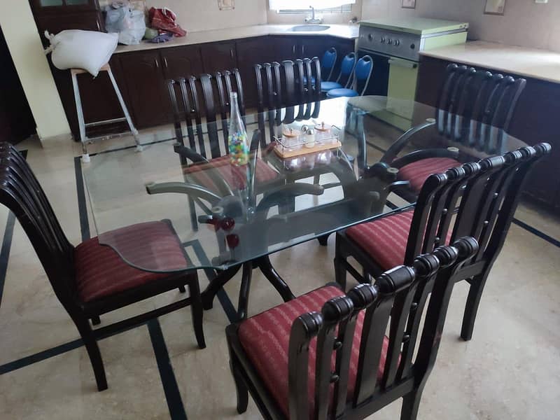 solid wood dining table 1