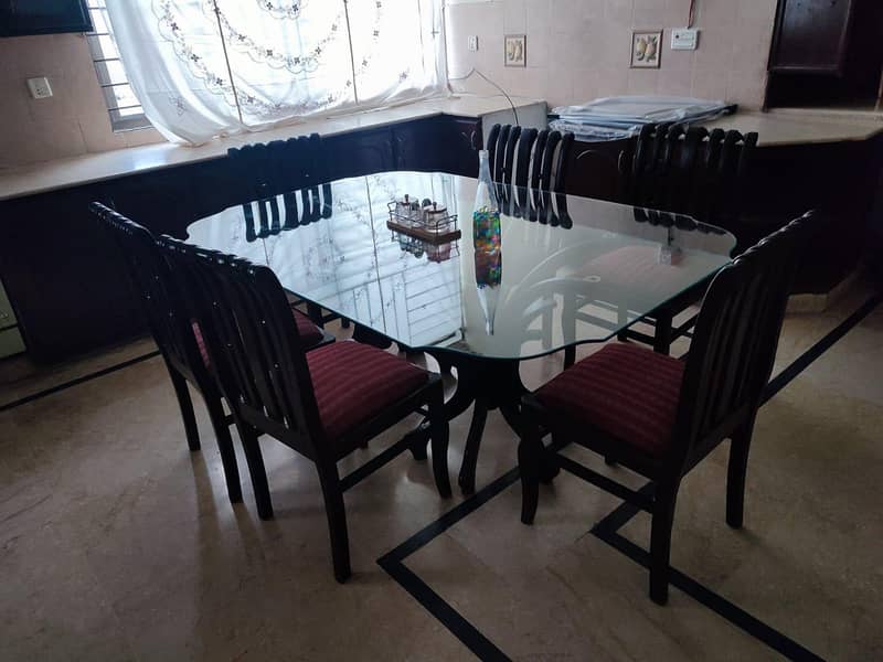 solid wood dining table 2