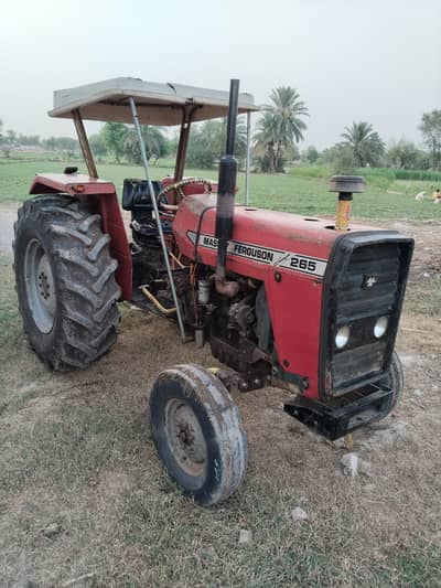 MF 265 special Tractor model 1986 for sale location Multan