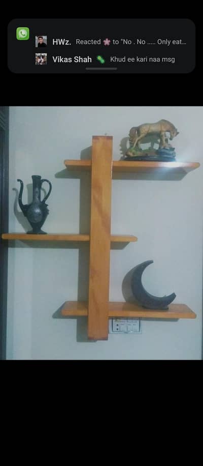 tri shelf wall hanging