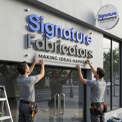 3D Acrylic Signboards, Backlit boards, Retail Sign board