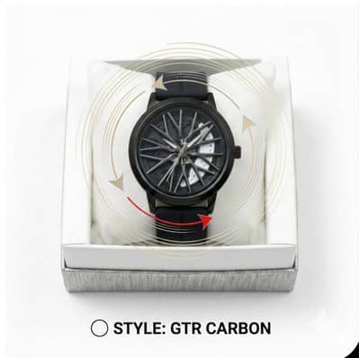 Rotating Dial BMW inspired Watch. Packed Box, Fits to all wrists