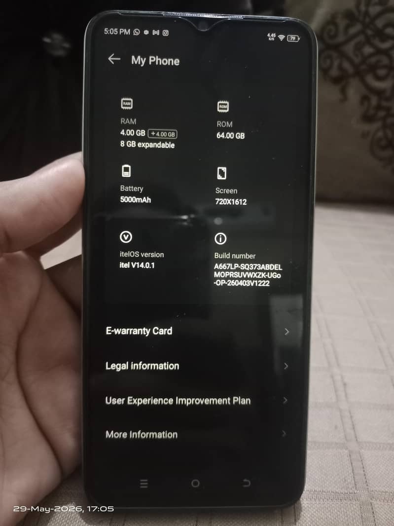 Itel A50 7