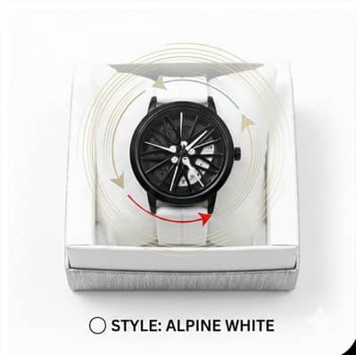 Rotating Dial BMW inspired Watch. Box packed, Fits to all wrists