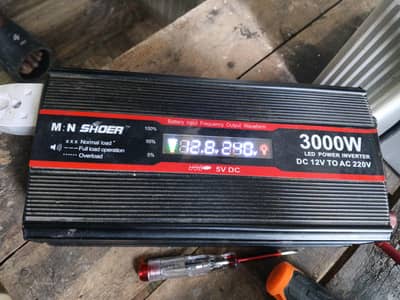 car inverter 3000 Watt 12 DC to 240 voltage 03275127741