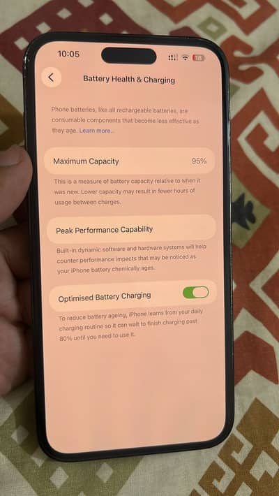 Iphone 14promax 256GB FU 95% battery health 10/10 WTH BOX 03226084063