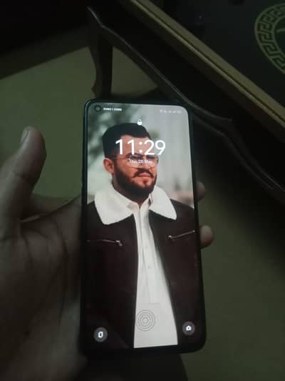 OPPO Reno 5 with box charger ka Sath condition 9.5/10 ha