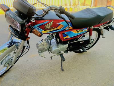 Honda Cd 70 zero metor bike just buy & drive