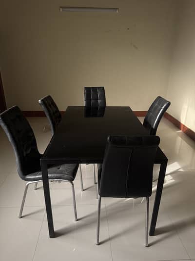 6 chairs dinning table set for sale