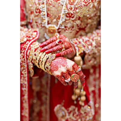 Premium Bridal Red Wedding Dress for Sale.