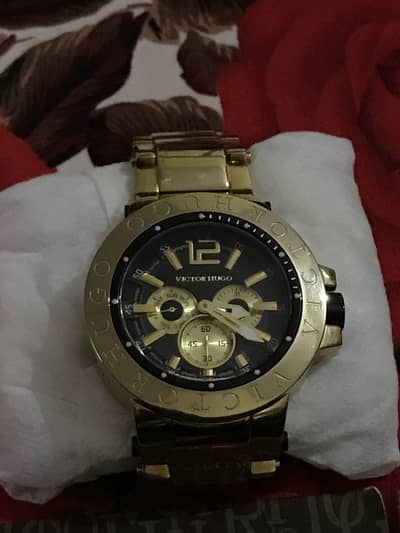 Victor Hugo Chronograph with radium dail brand new watch Unused