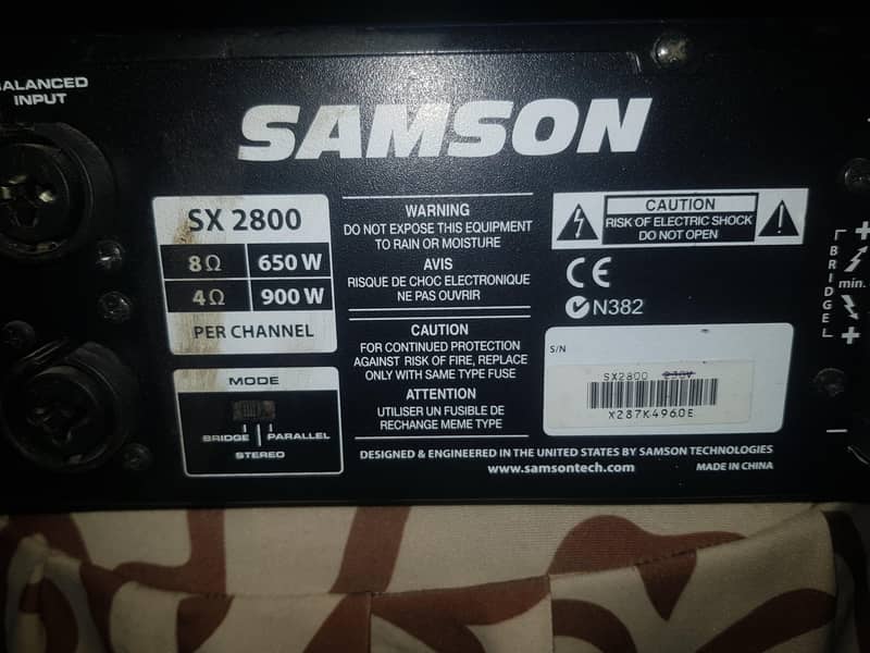 Amplifier spekar Equalizer 5