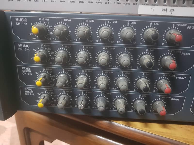Amplifier spekar Equalizer 15