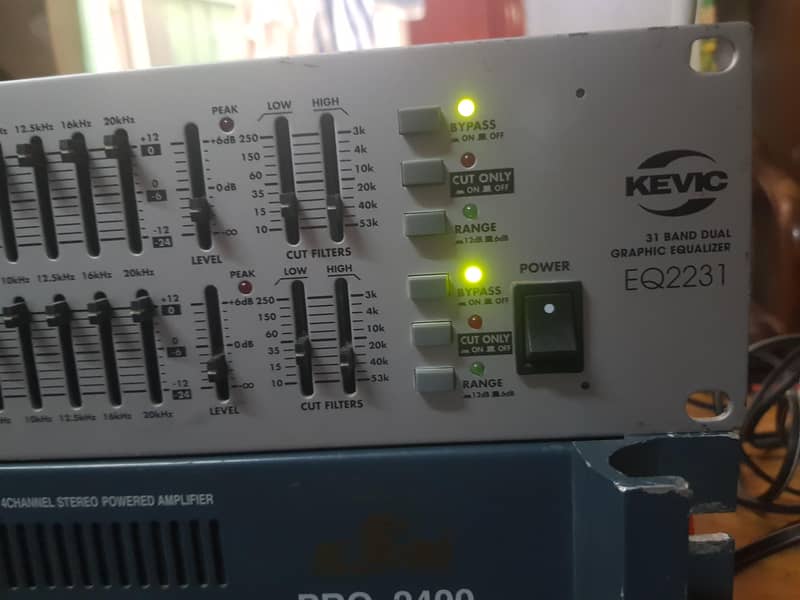Amplifier spekar Equalizer 18