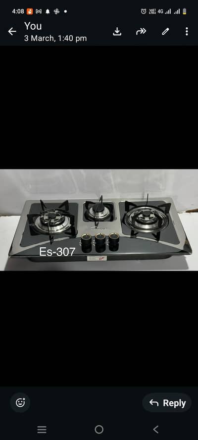 hob and stove(  auto )available in good price