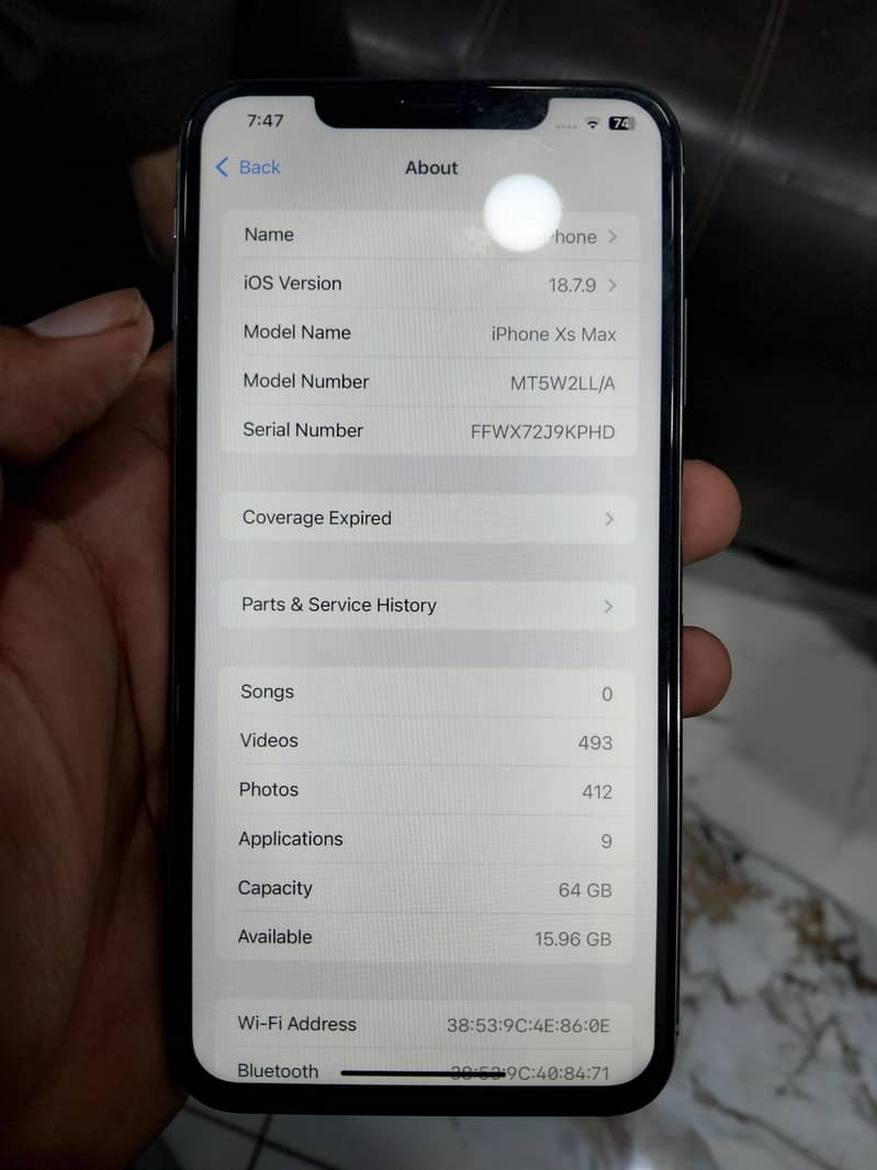 iPhone Xs Max 4