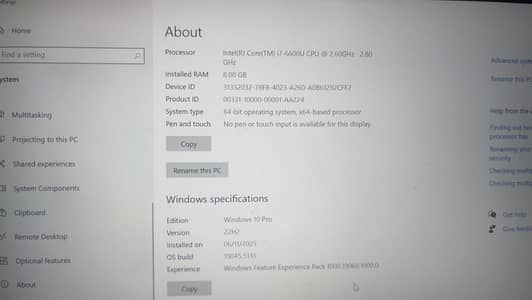 Toshiba portege Z30-C i7 6th gen 512SSD