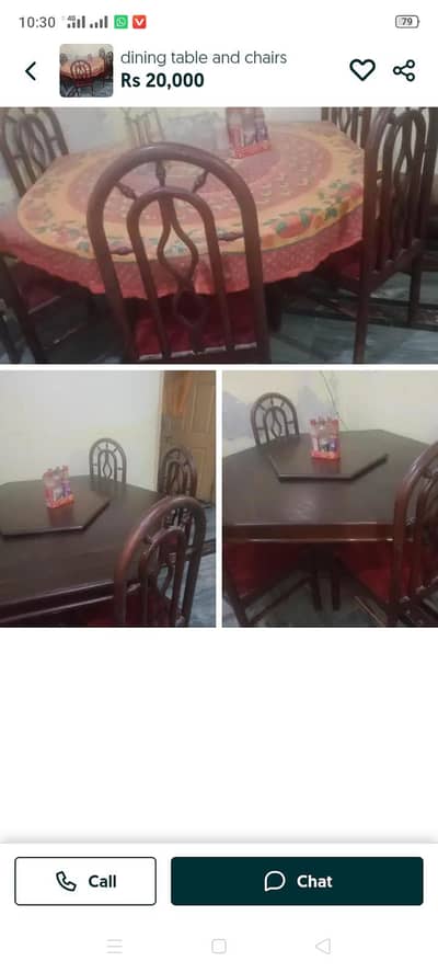 dining table