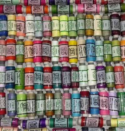 100 sewing thread dhaga