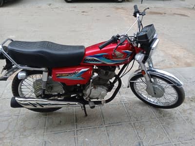 Honda Cg 125 2024 Karachi number