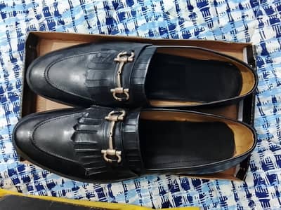 horsebit loafers black