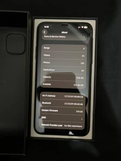 Apple iPhone 11 Pro Max (PTA -256)