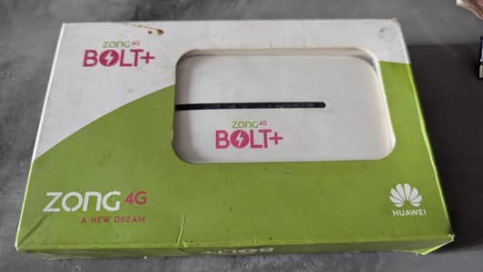 Zong Bolt+ 4g device