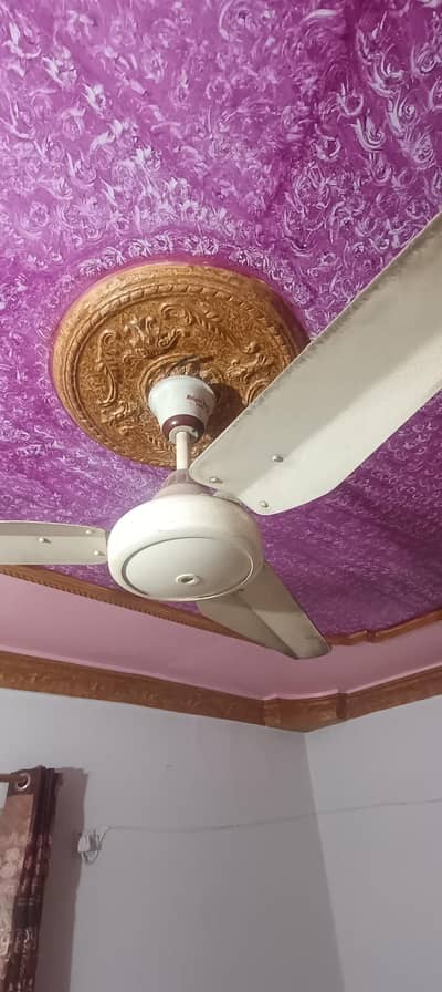 Ceiling fan used with copper winding