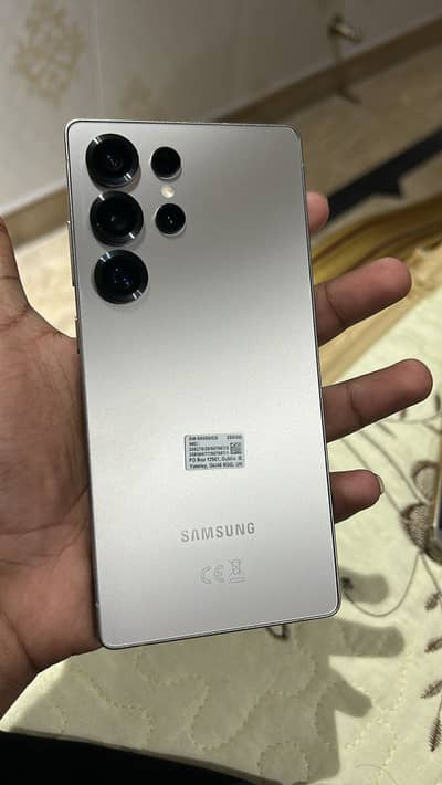 Samsung s25 ultra with box 256gb non pta