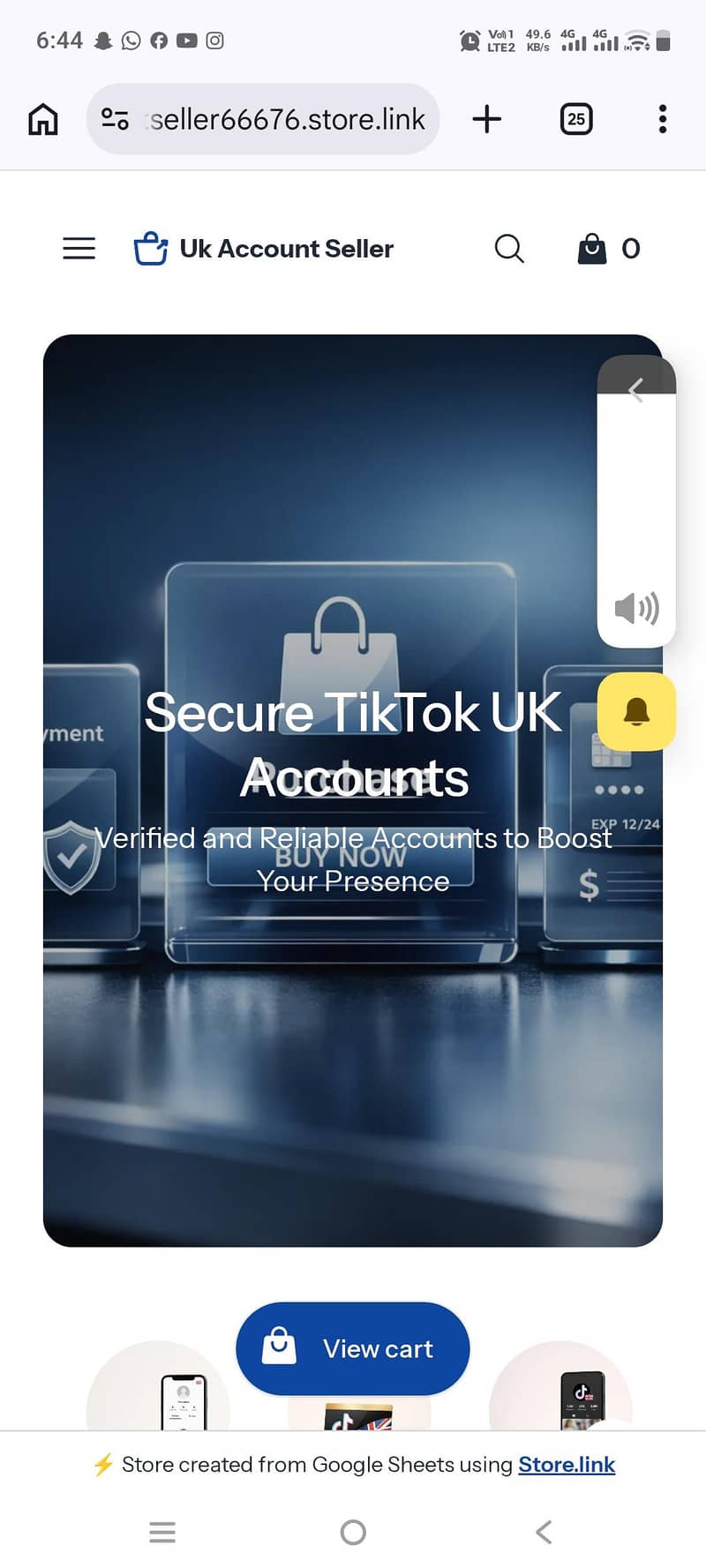 website available 1