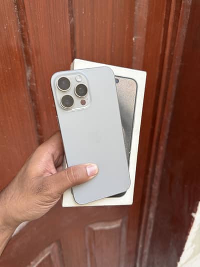 iPhone 15 Pro Max 512GB (PTA Approved – Dual SIM HK Variant)