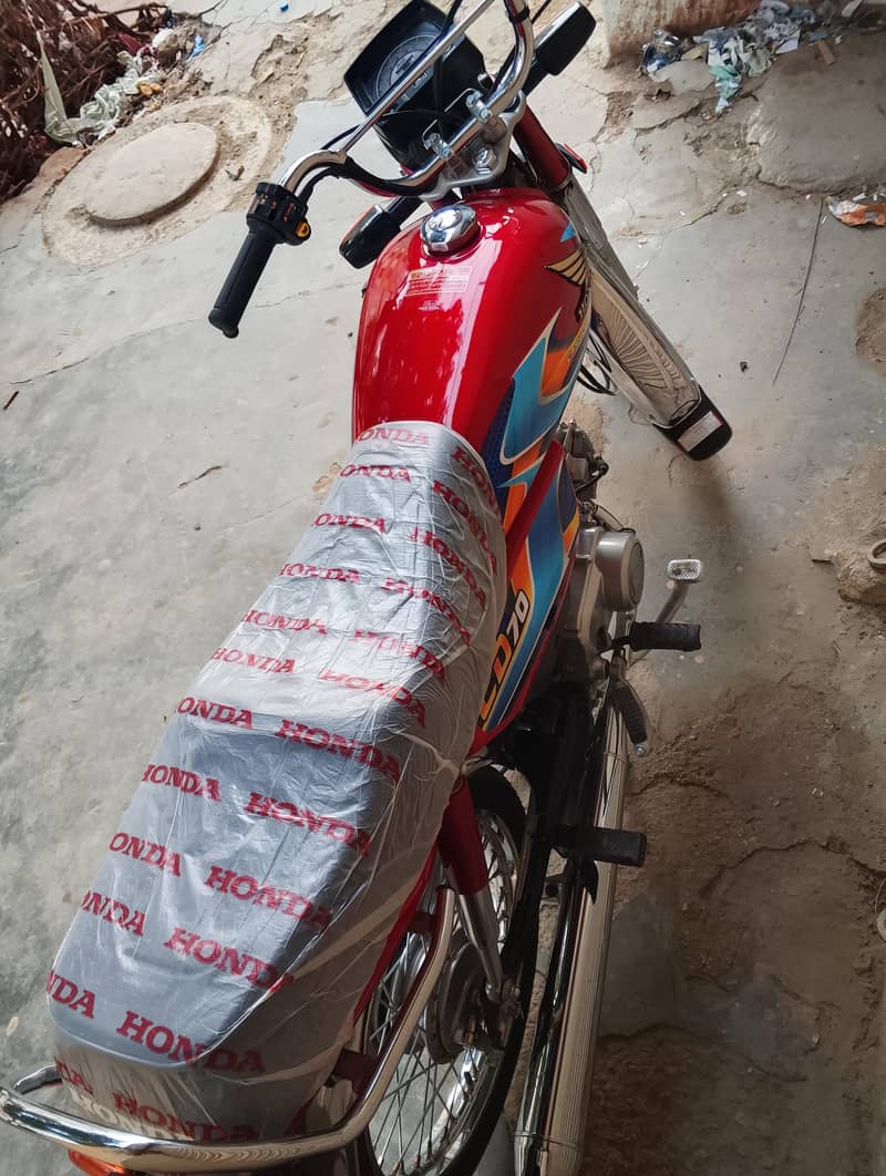Honda cd70 zero meter 4