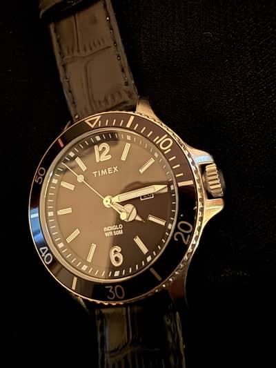 Timex Harbourside Diver Watch Indiglo