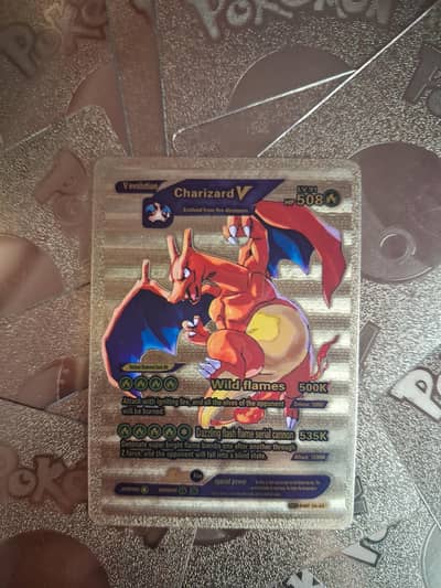 NEW GOLDEN POKEMON CARDS (CHARIZARD)