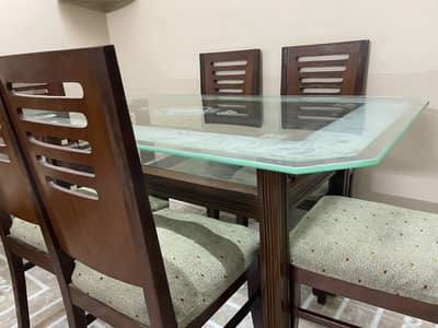 6 Seater Dining Table Set for Sale 