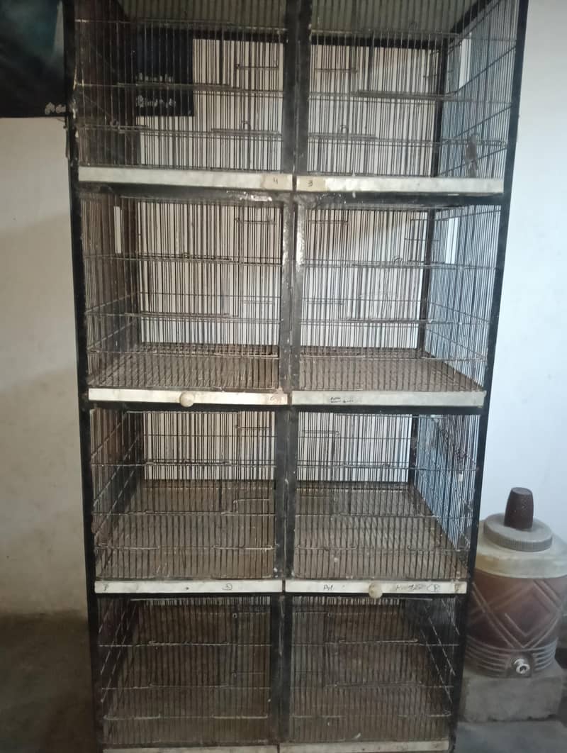 8 portion Cage 0