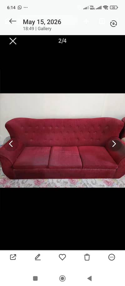 Used 5 seater sofa