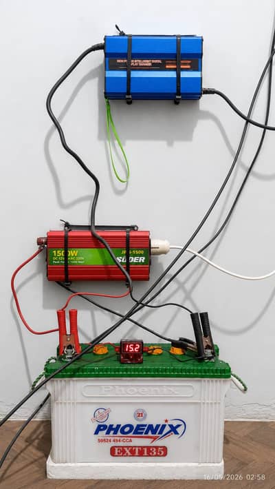 Battery + Inverter, + Charger