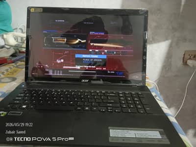 Gaming laptop Acer aspire v3-772G i7 4th gen  with 2gb graphic card