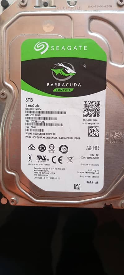 4tb,6tb,8tb hard drive for sale
